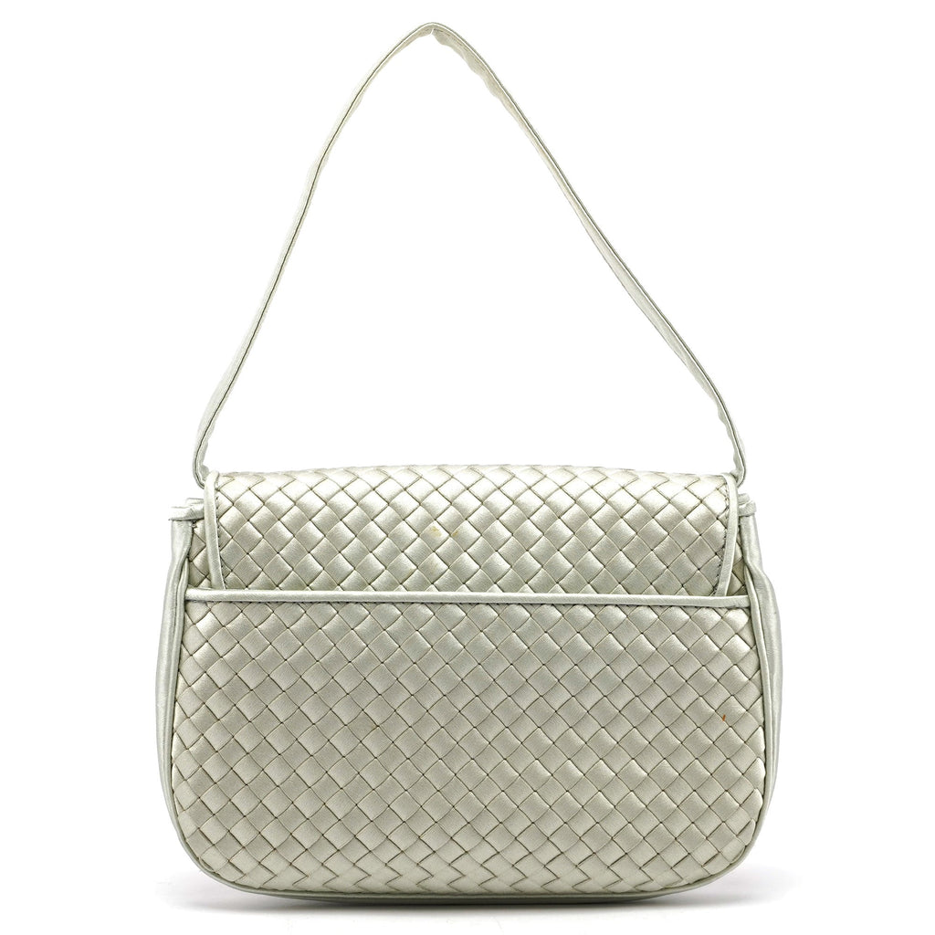 Silk Intrecciato Mini Hobo Bag