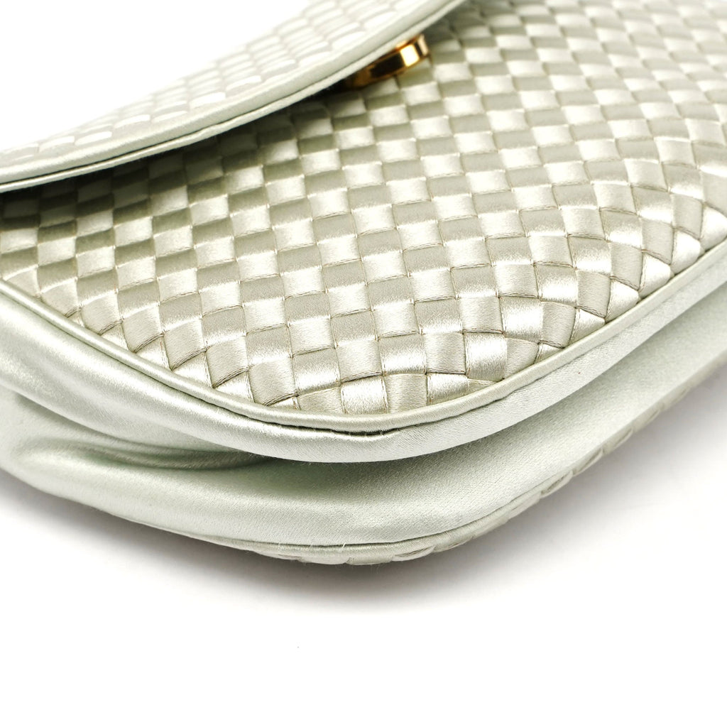 Silk Intrecciato Mini Hobo Bag