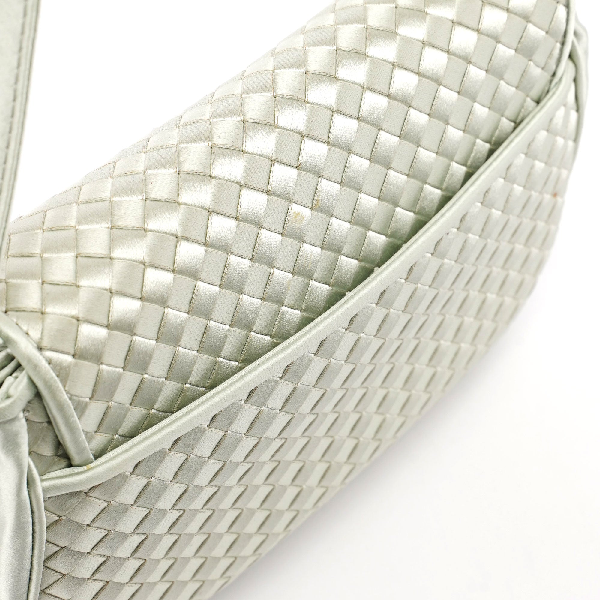 Silk Intrecciato Mini Hobo Bag