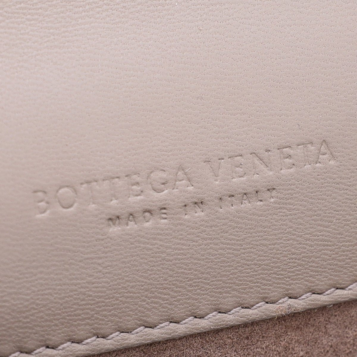 Bottega Veneta Tricolor Mist Intrecciato Club Stitch Olimpia Knot Clutch