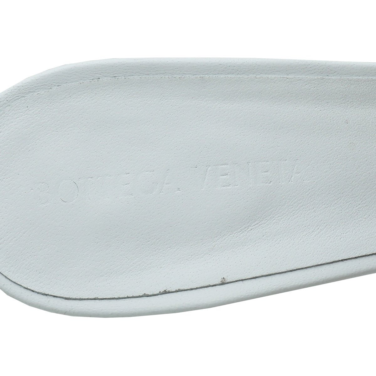 Bottega Veneta White Nappa Knot Sandal 38