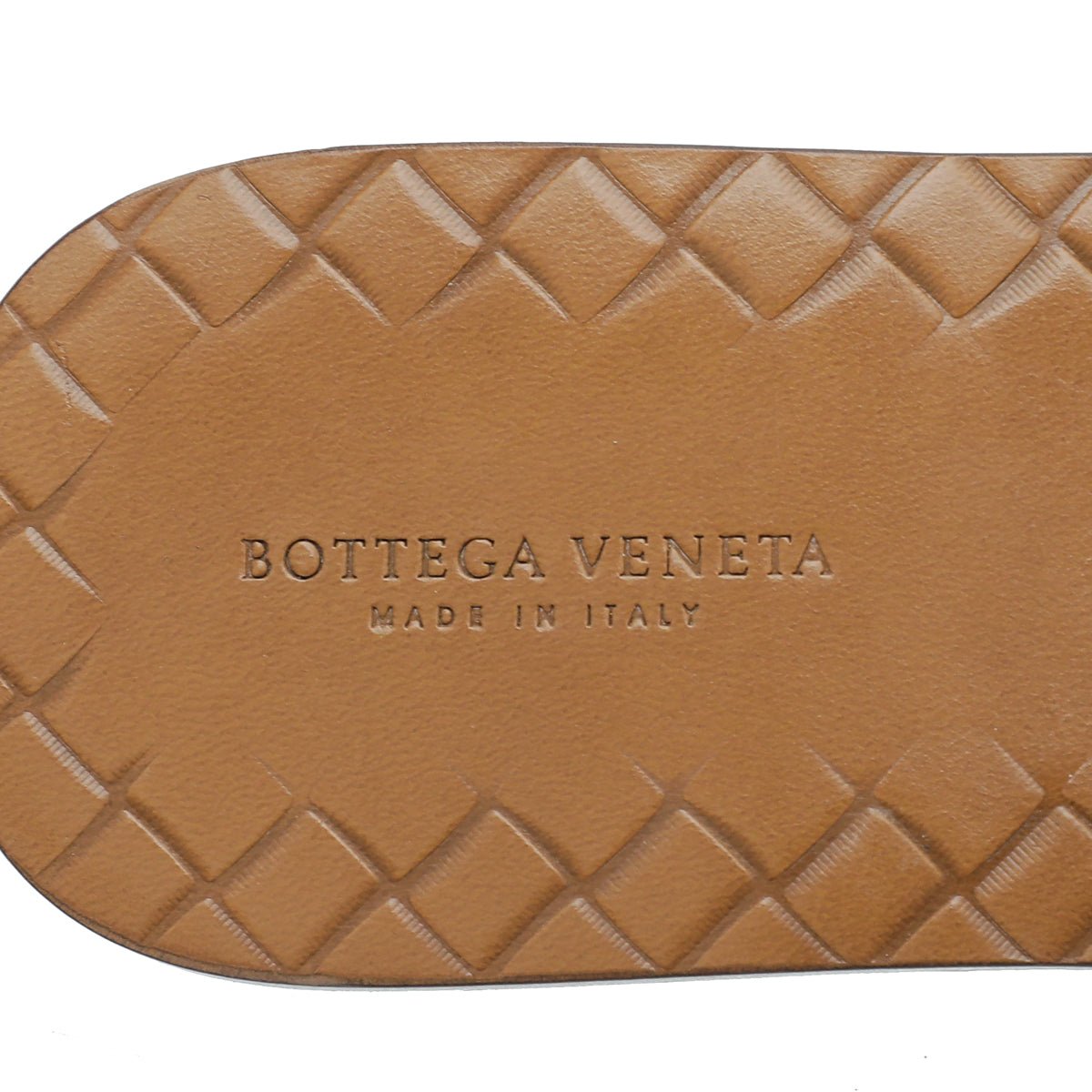 Bottega Veneta Yellow Intrecciato Flat Sandal 39
