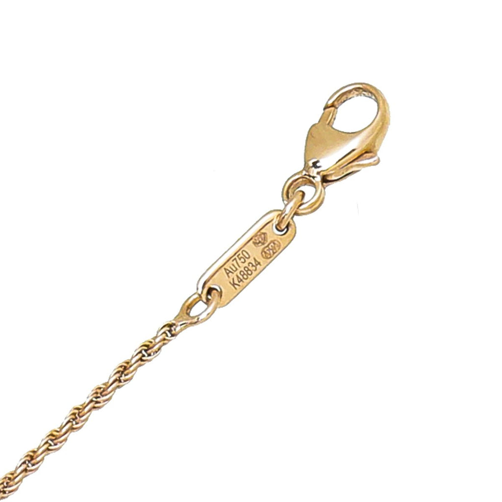 Boucheron 18K Pink Gold MOP Serpent Boheme Pendant Necklace