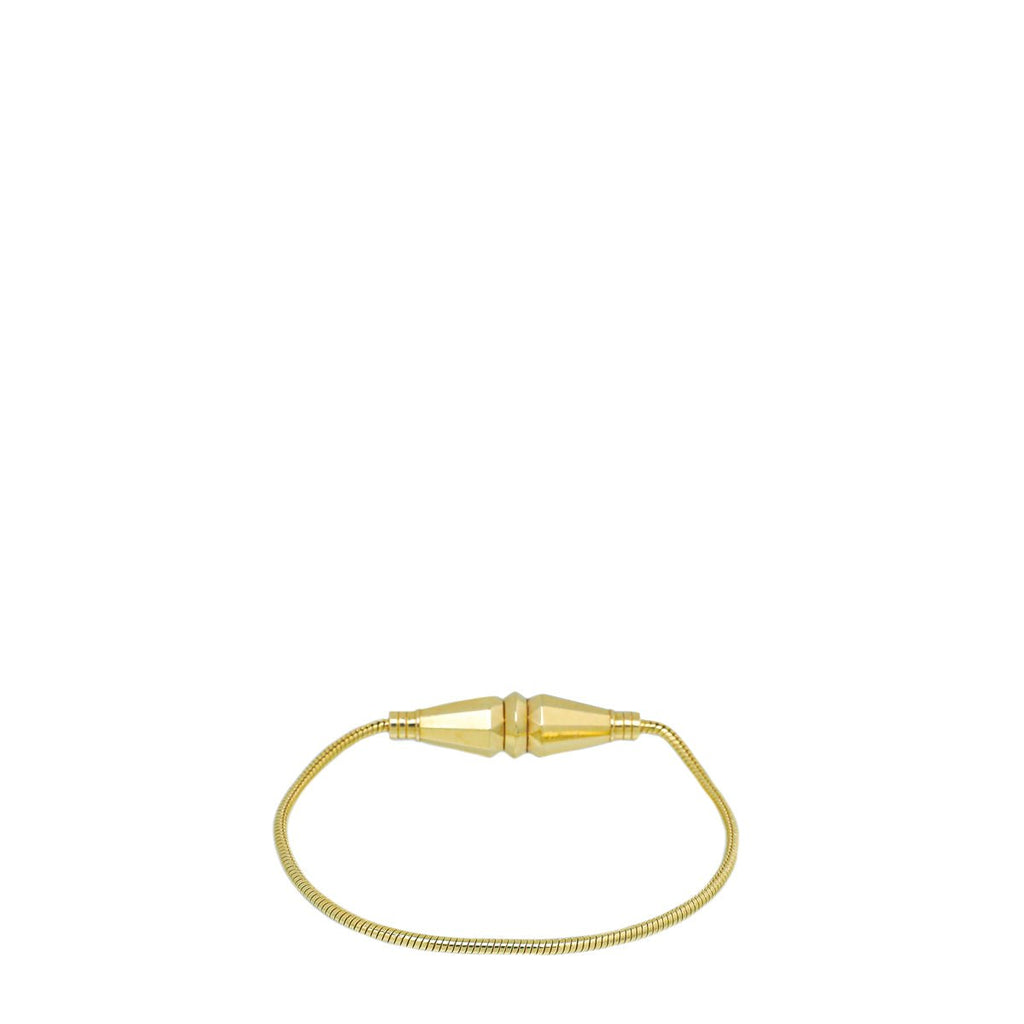 Boucheron 18K Yellow Gold Jack De Boucheron Single Wrap Bracelet