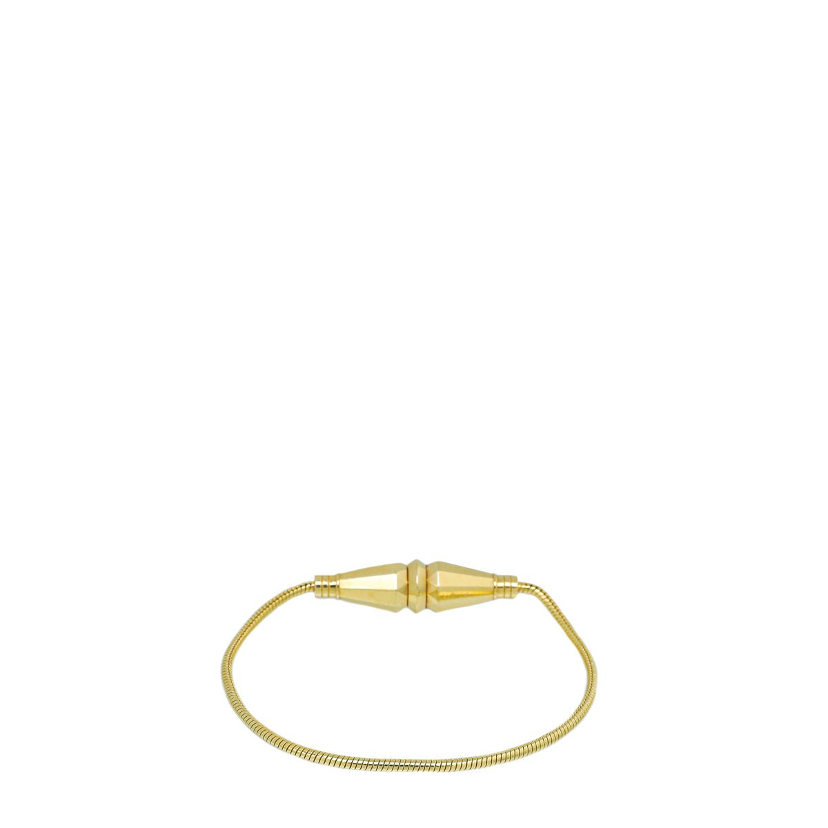 Boucheron 18K Yellow Gold Jack De Boucheron Single Wrap Bracelet