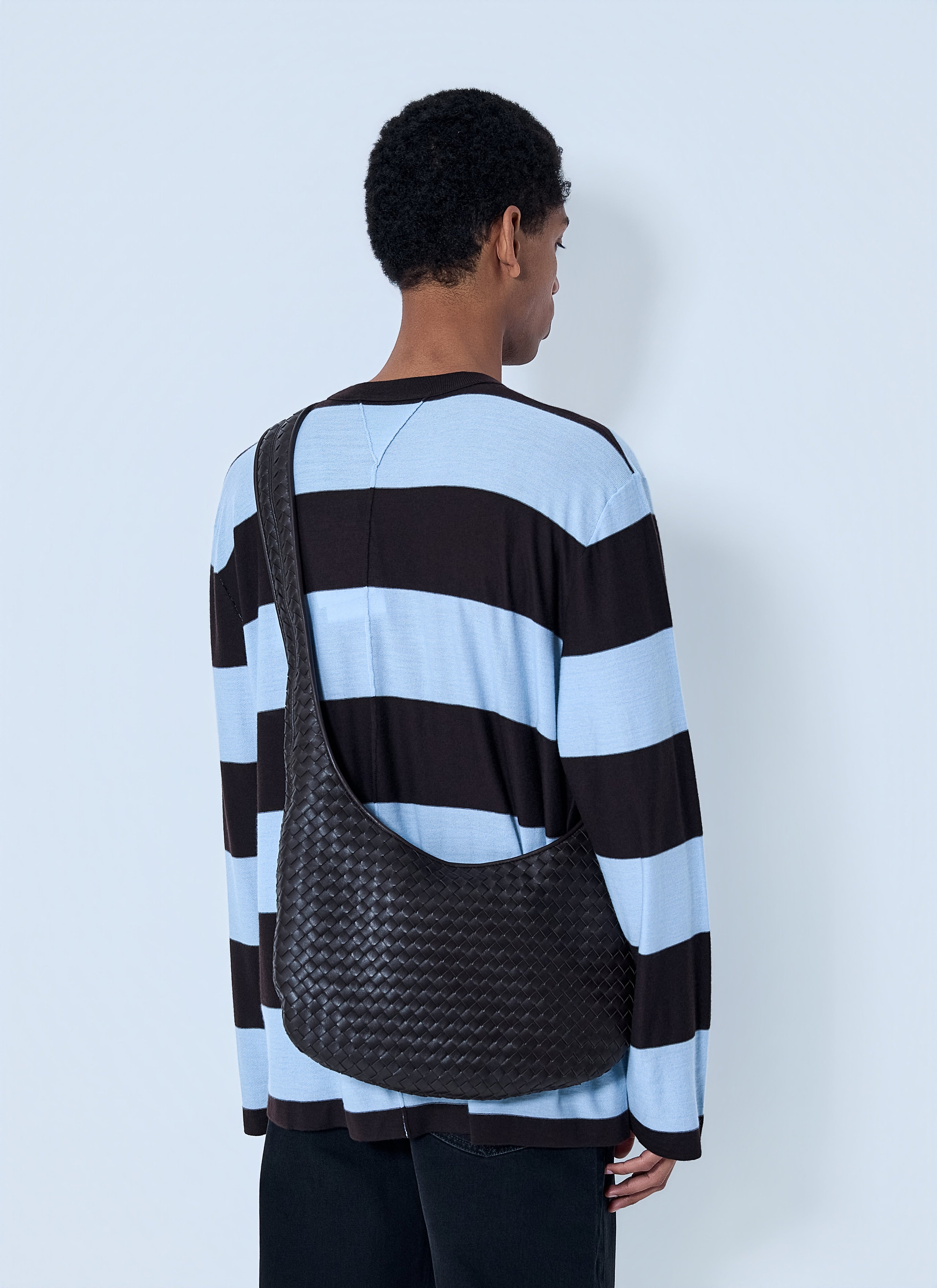 Bottega Veneta Men Veneto Medium Crossbody Bag
