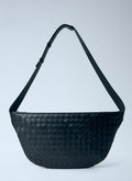 Bottega Veneta Men Intrecciato Leather Crossbody Bag