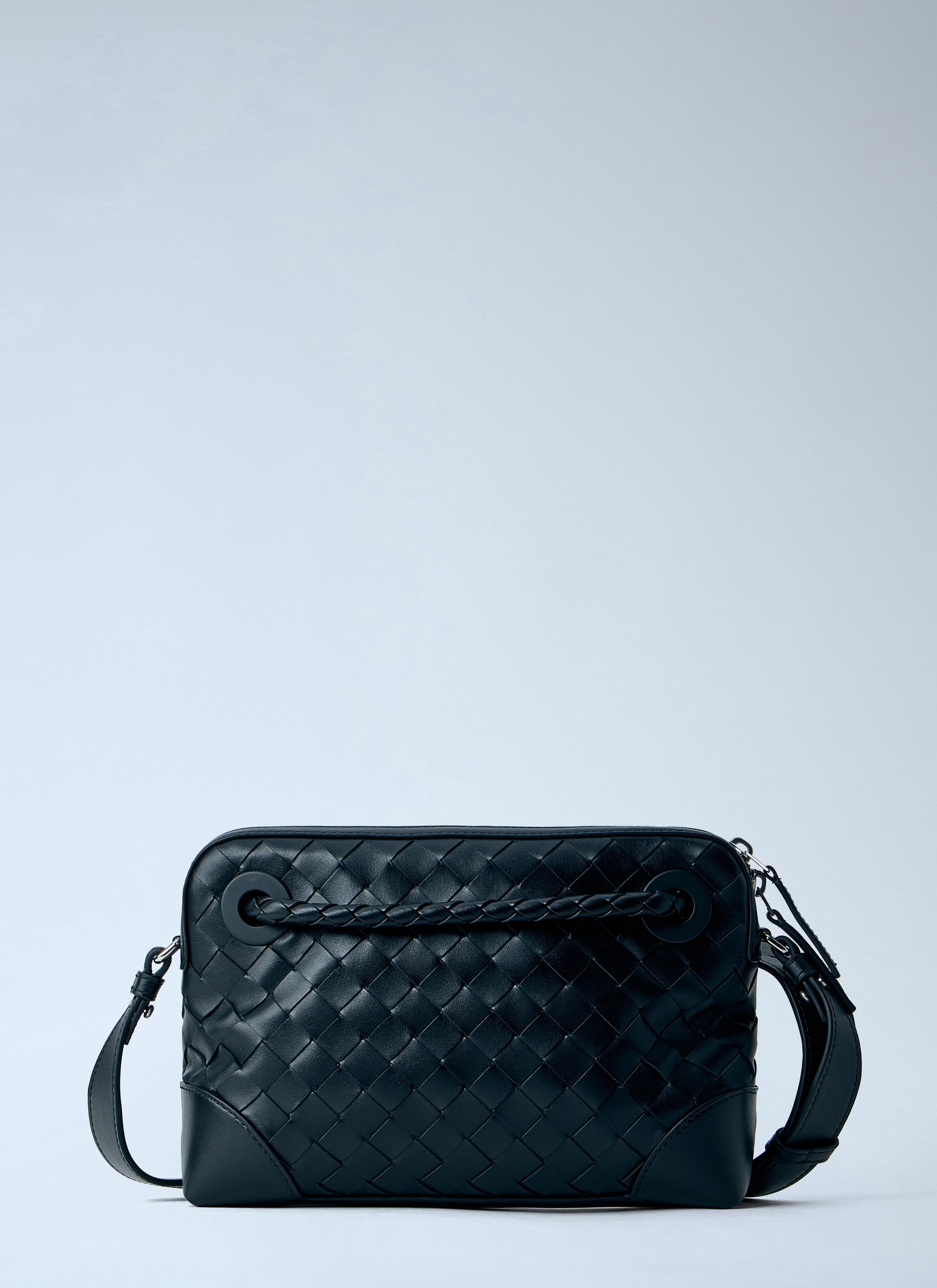 Bottega Veneta Men Andiamo Zipped Messenger Bag