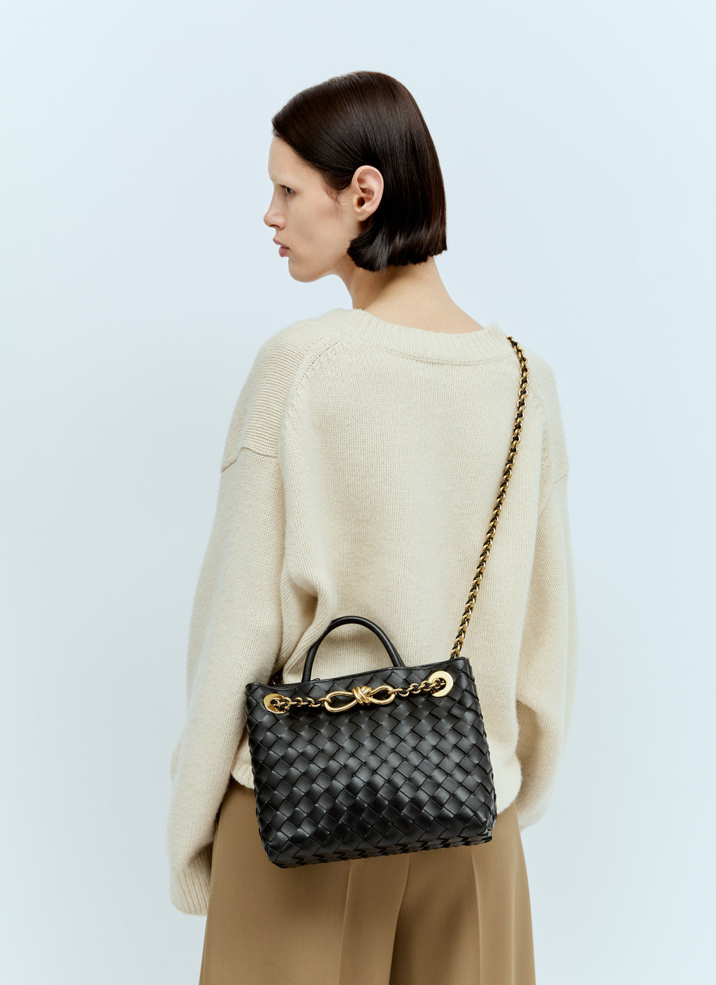 Bottega Veneta Women Small Chain Andiamo Handbag