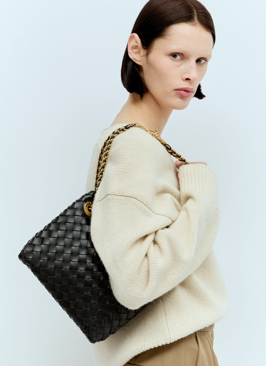 Bottega Veneta Women Small Chain Andiamo Handbag