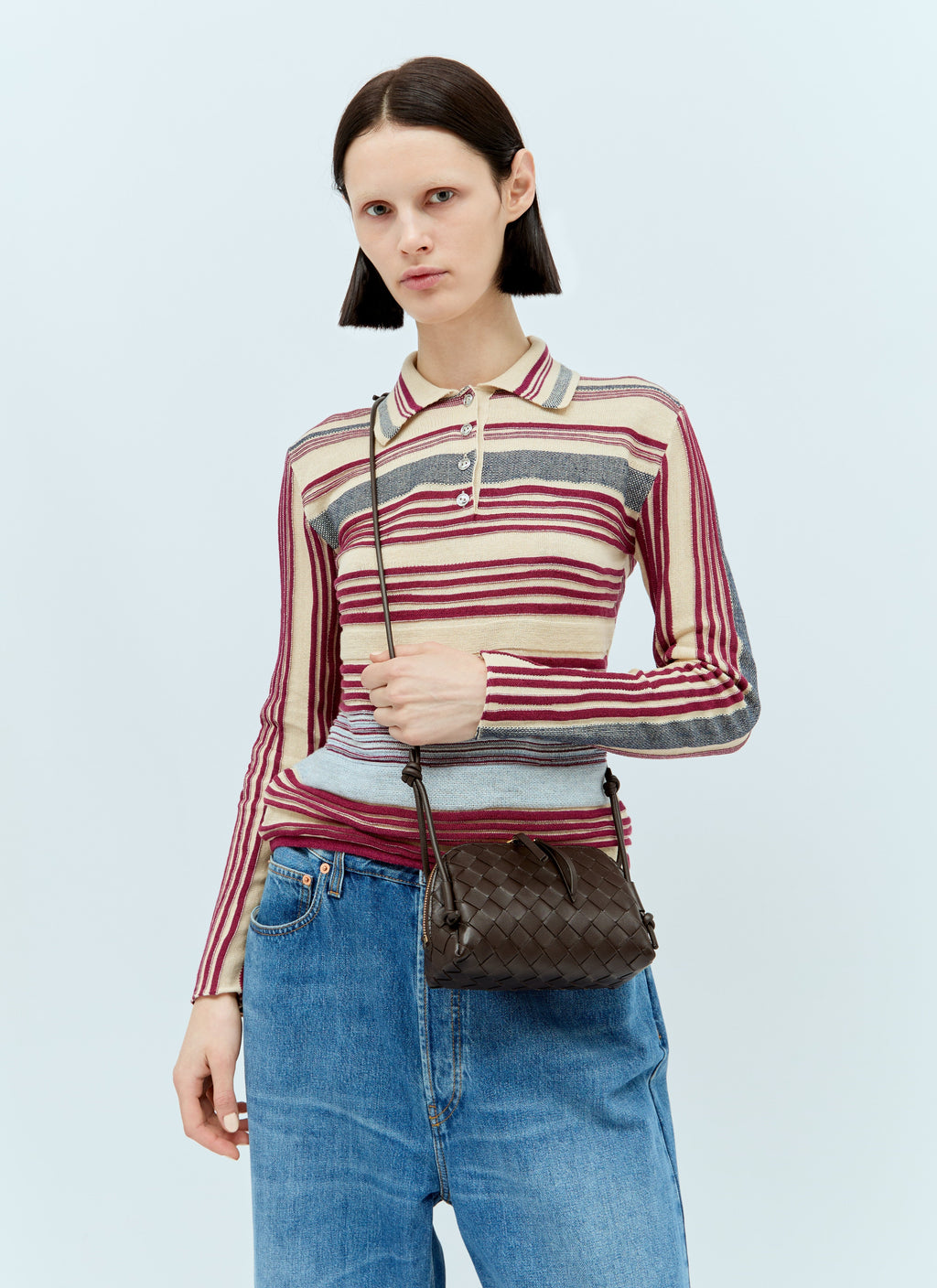 Bottega Veneta Women Intrecciato Concert Pouch