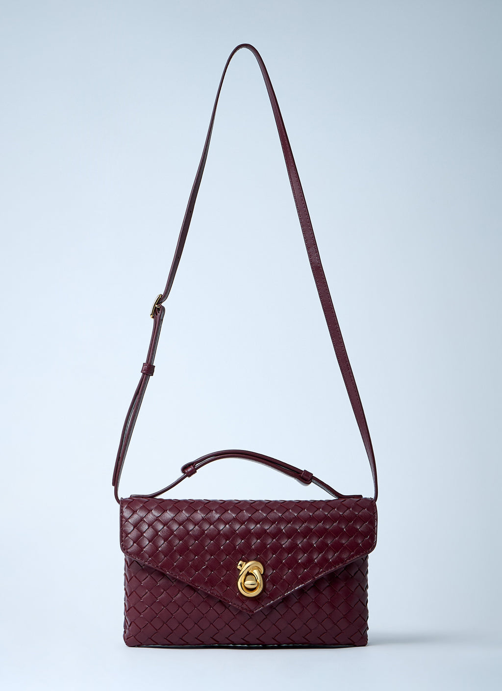 Bottega Veneta Women Knot Lock Crossbody Bag