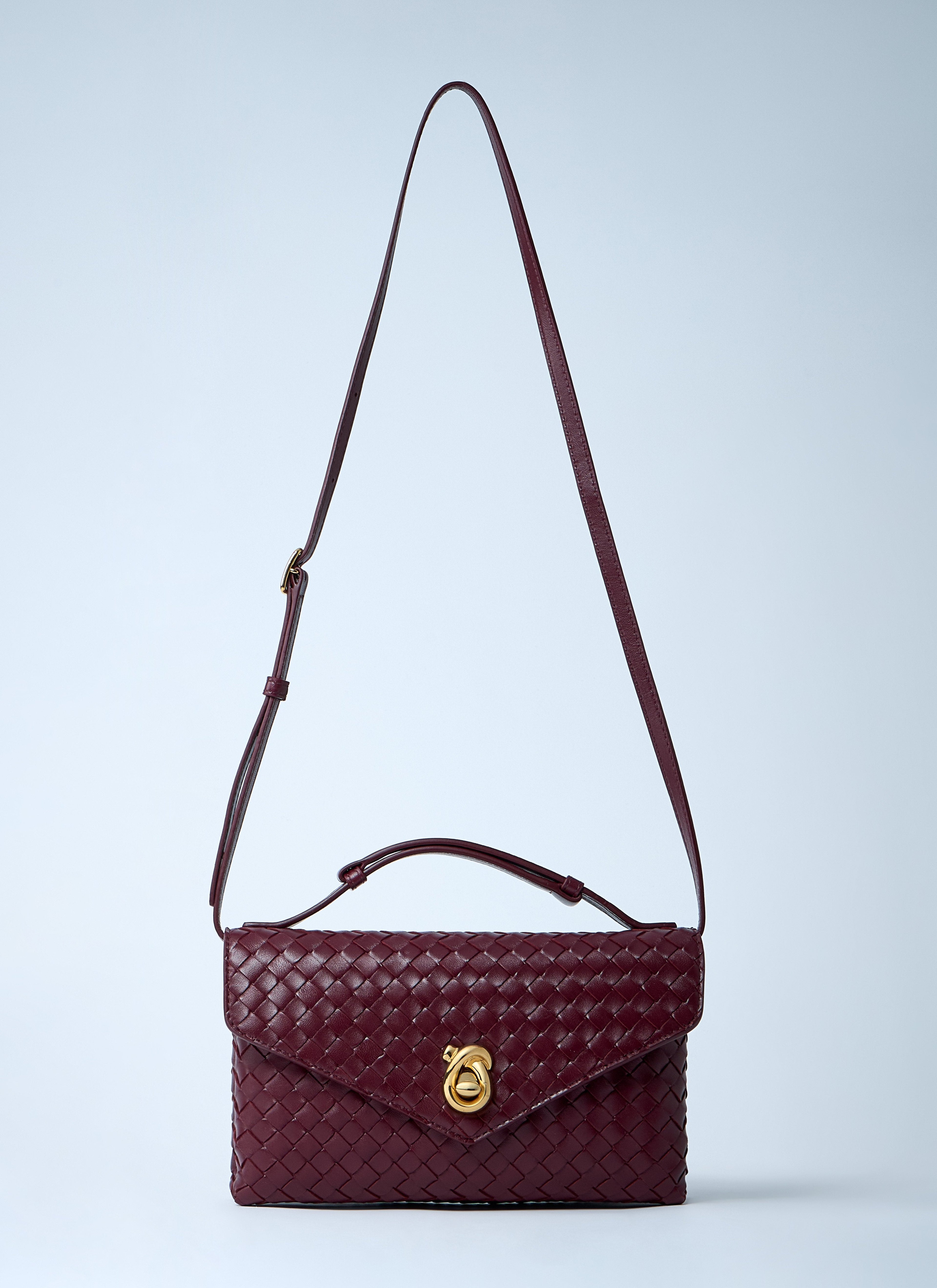 Bottega Veneta Women Knot Lock Crossbody Bag