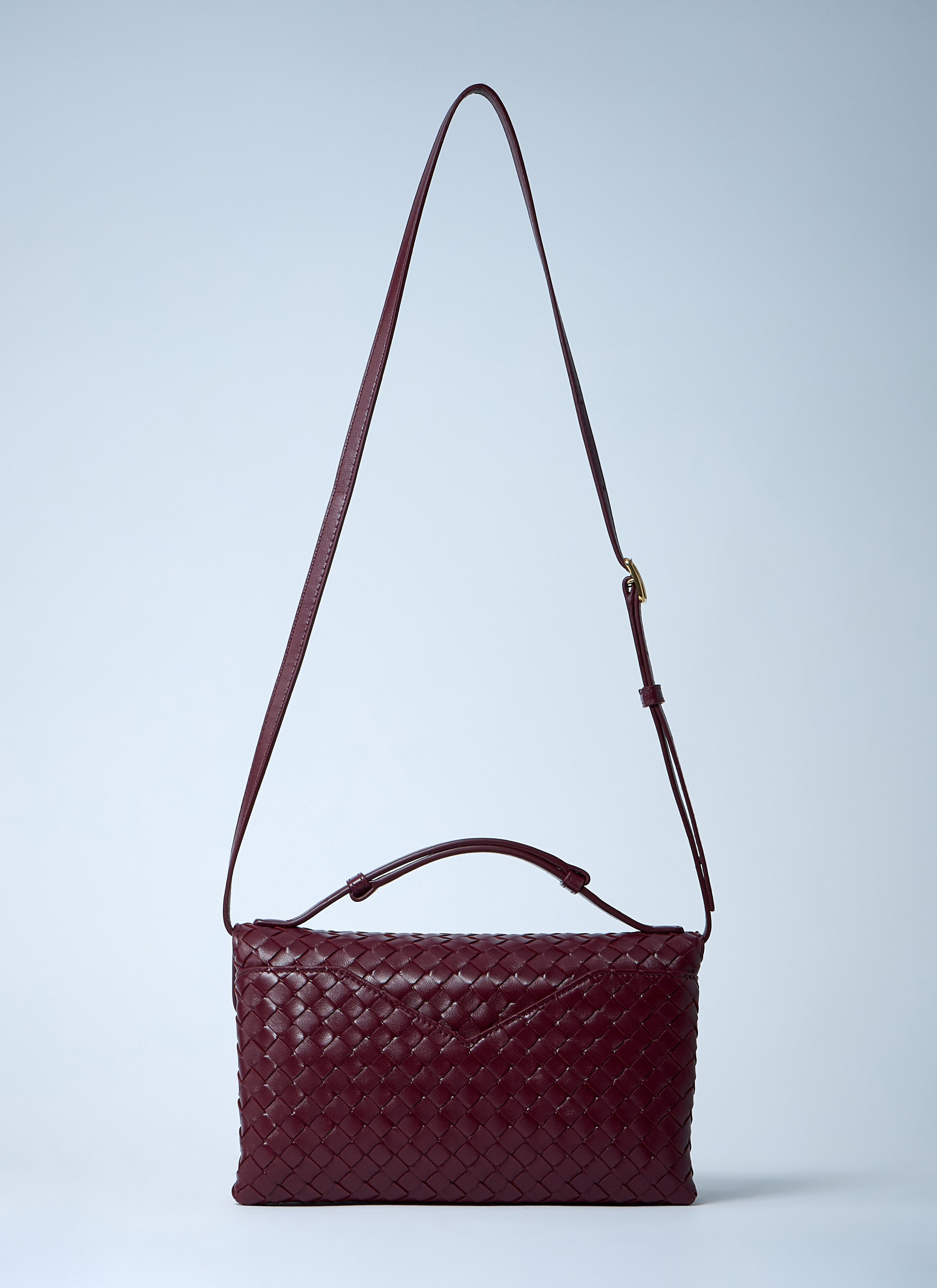 Bottega Veneta Women Knot Lock Crossbody Bag