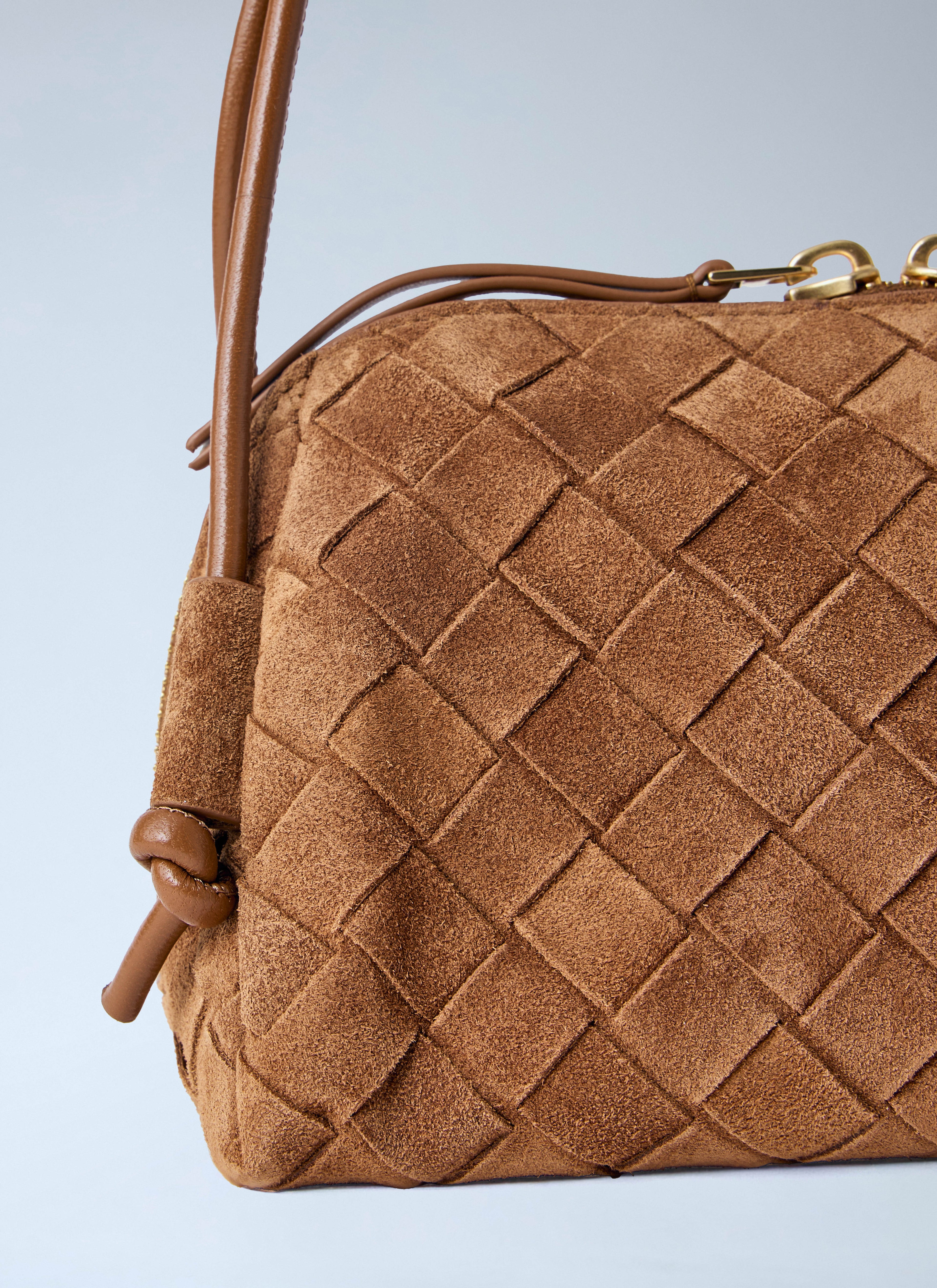 Bottega Veneta Women Concert Suede Pouch