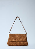 Bottega Veneta Women Giorno Suede Shoulder Bag