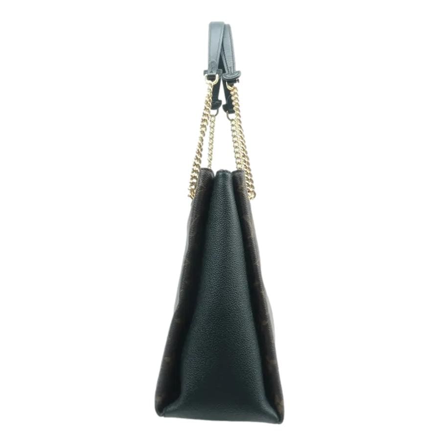LOUIS VUITTON Surene MM Monogram Canvas Shoulder Bag Black