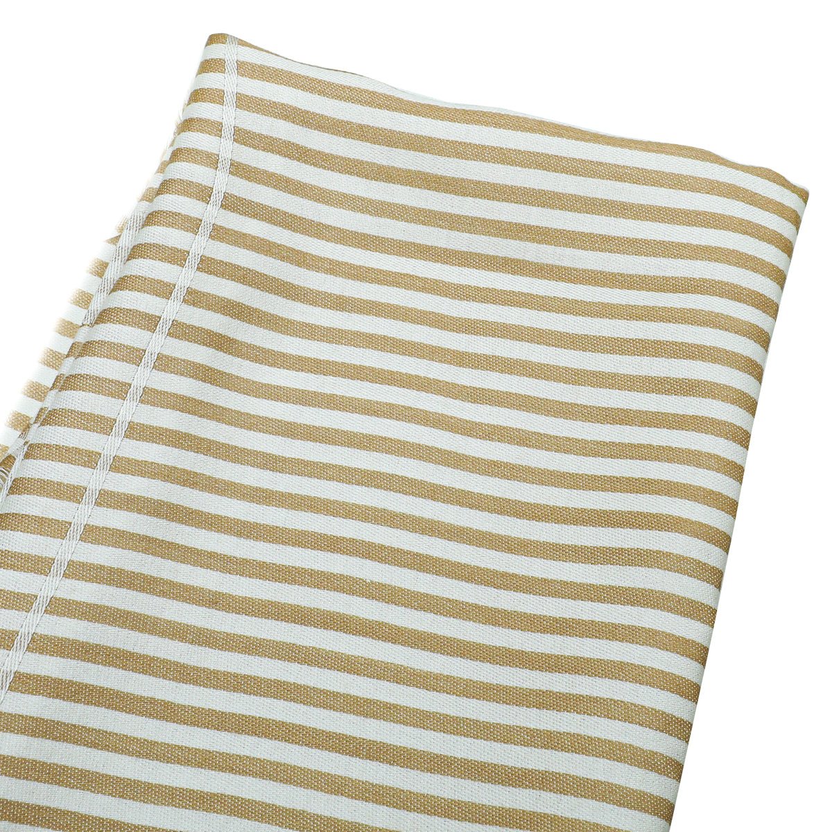 Burberry Archive Beige Logo Print Stripe Scarf