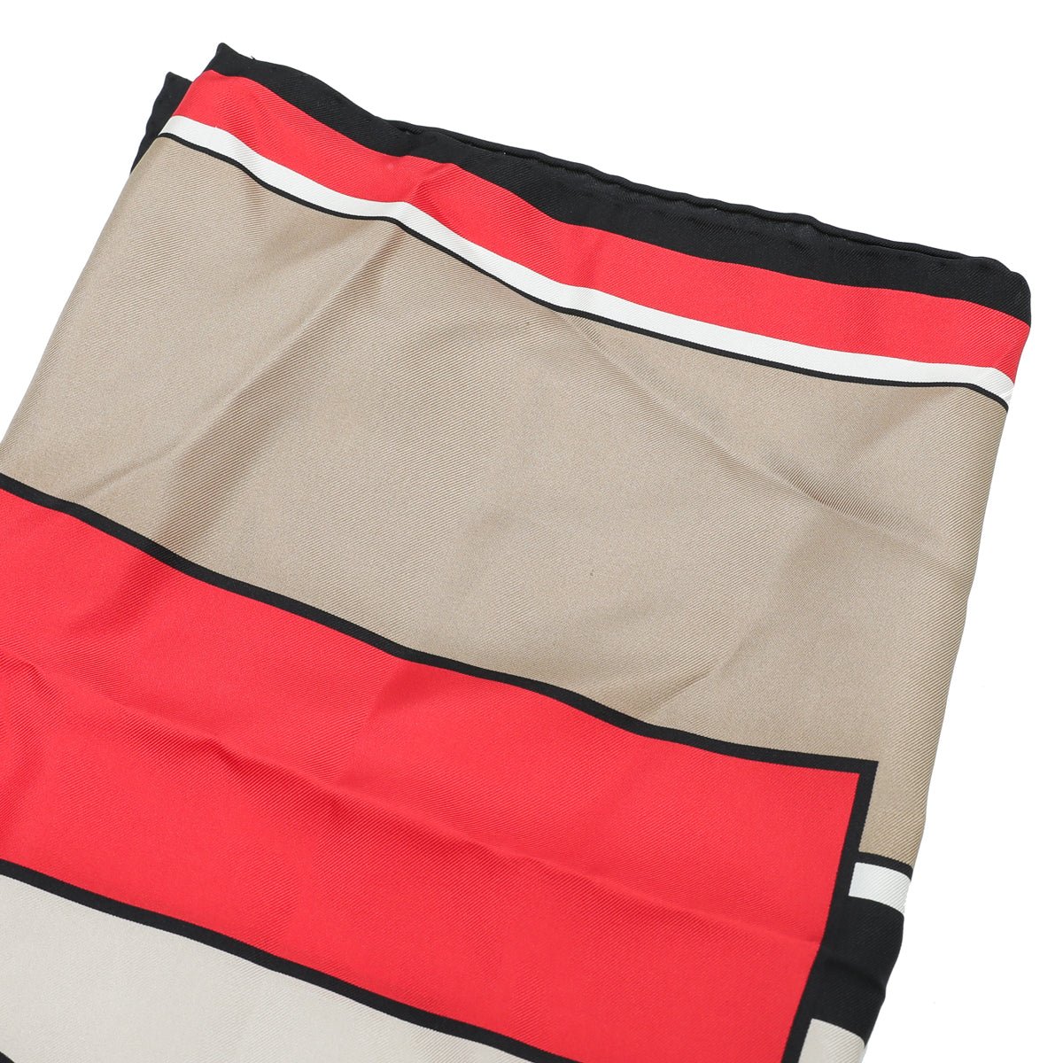Burberry Archive Beige TB Logo Montage Scarf