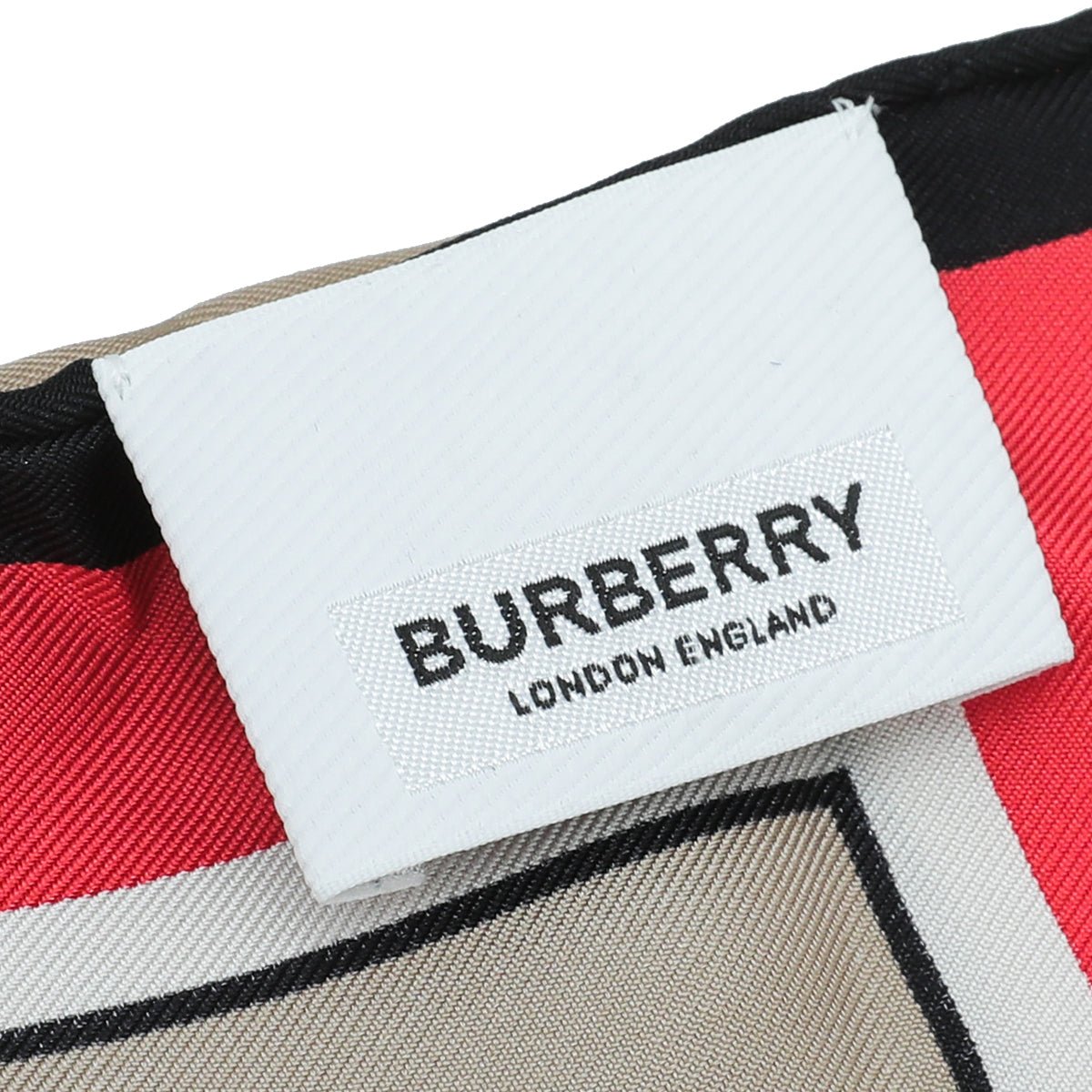 Burberry Archive Beige TB Logo Montage Scarf