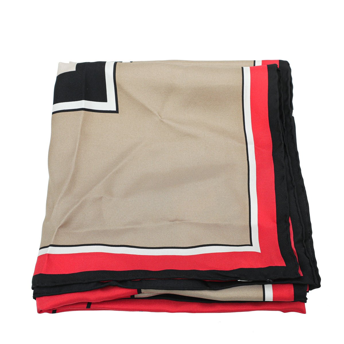 Burberry Archive Beige TB Logo Montage Scarf