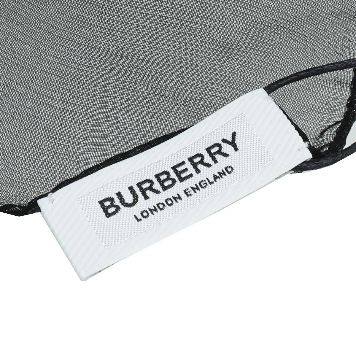 Burberry Bicolor Angel Leopard Print Silk Scarf