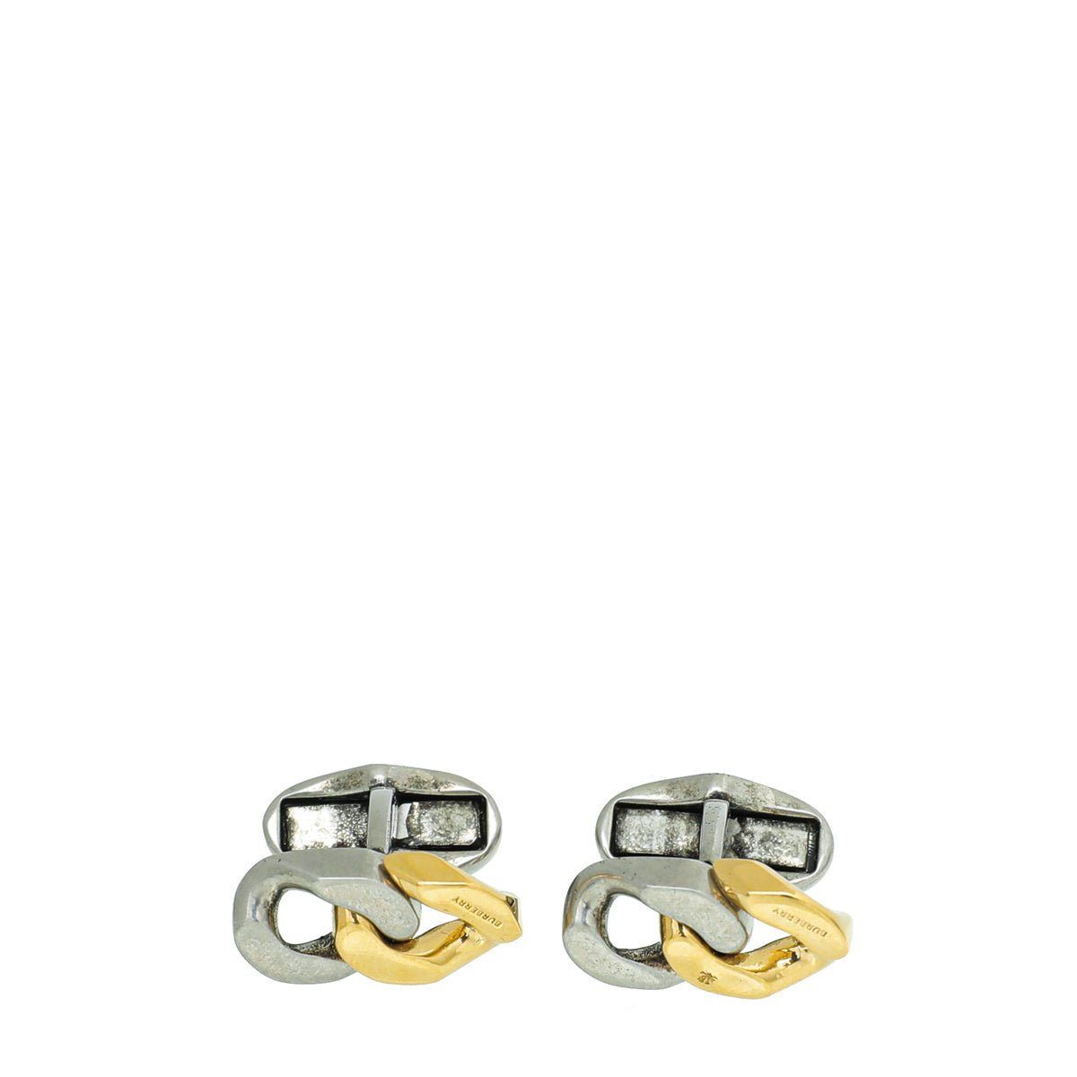 Burberry Bicolor Chain Link Cuff Links