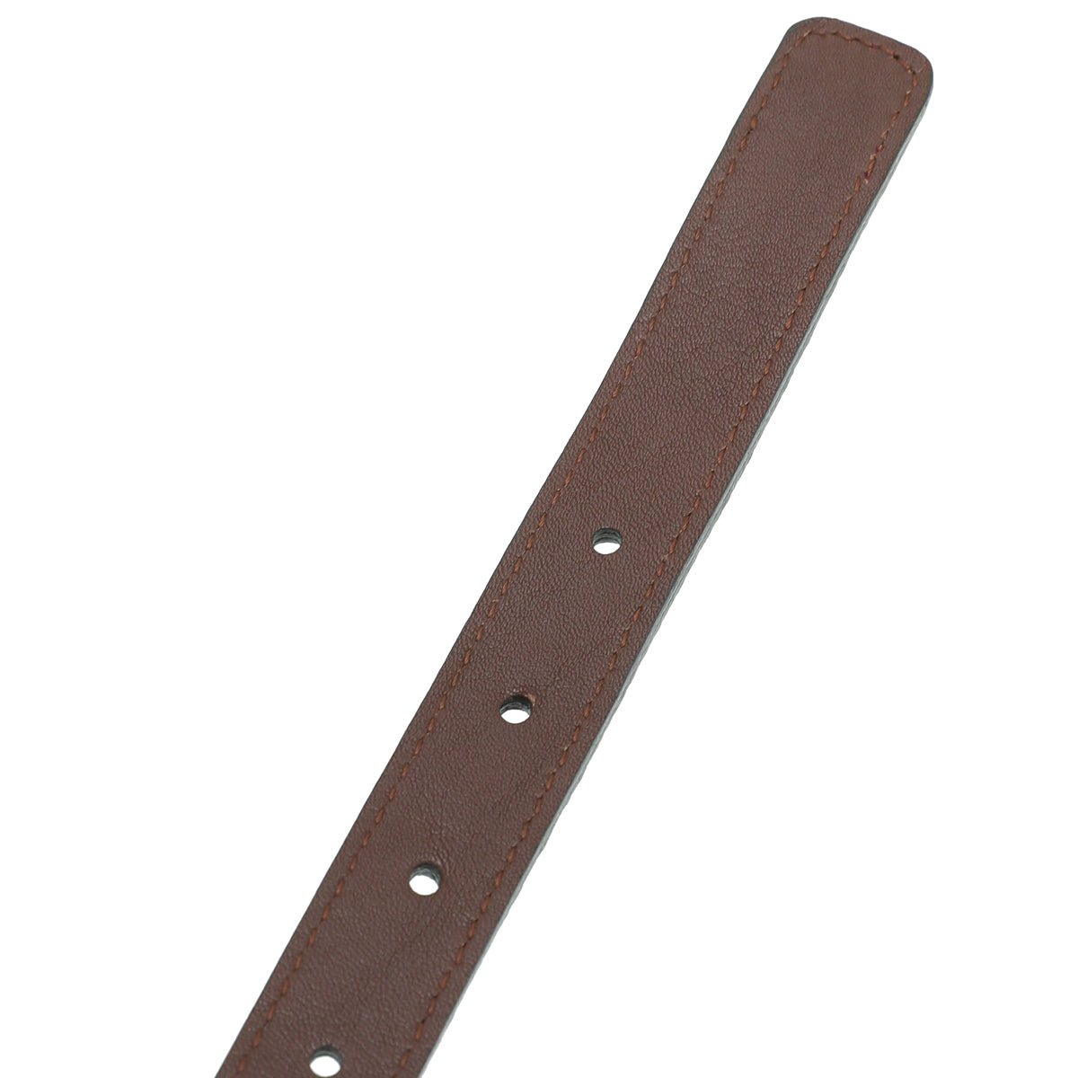 Burberry Bicolor Check Embossed Reversible Buckle 20mm Belt 32