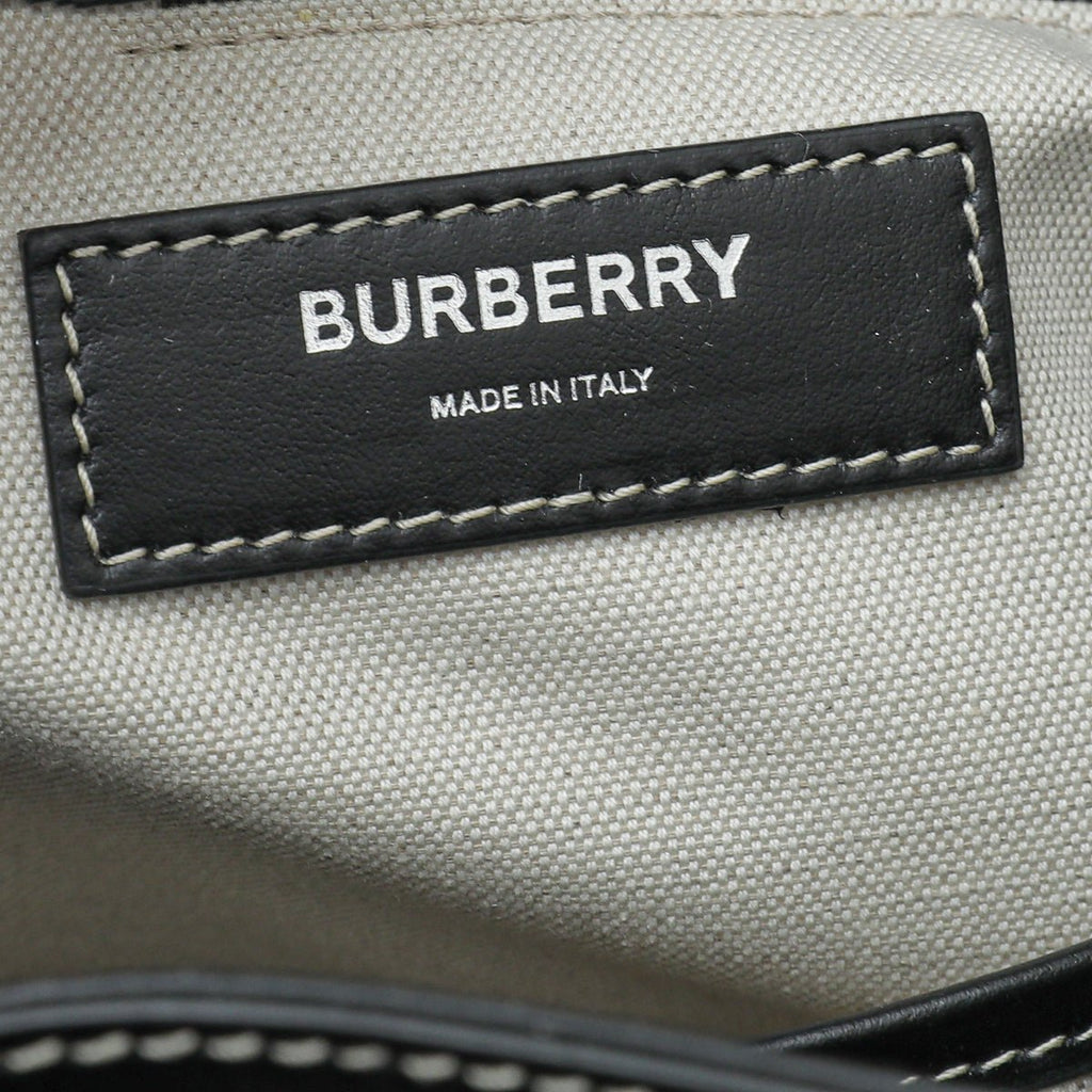 Burberry Bicolor Drawstring Backpack