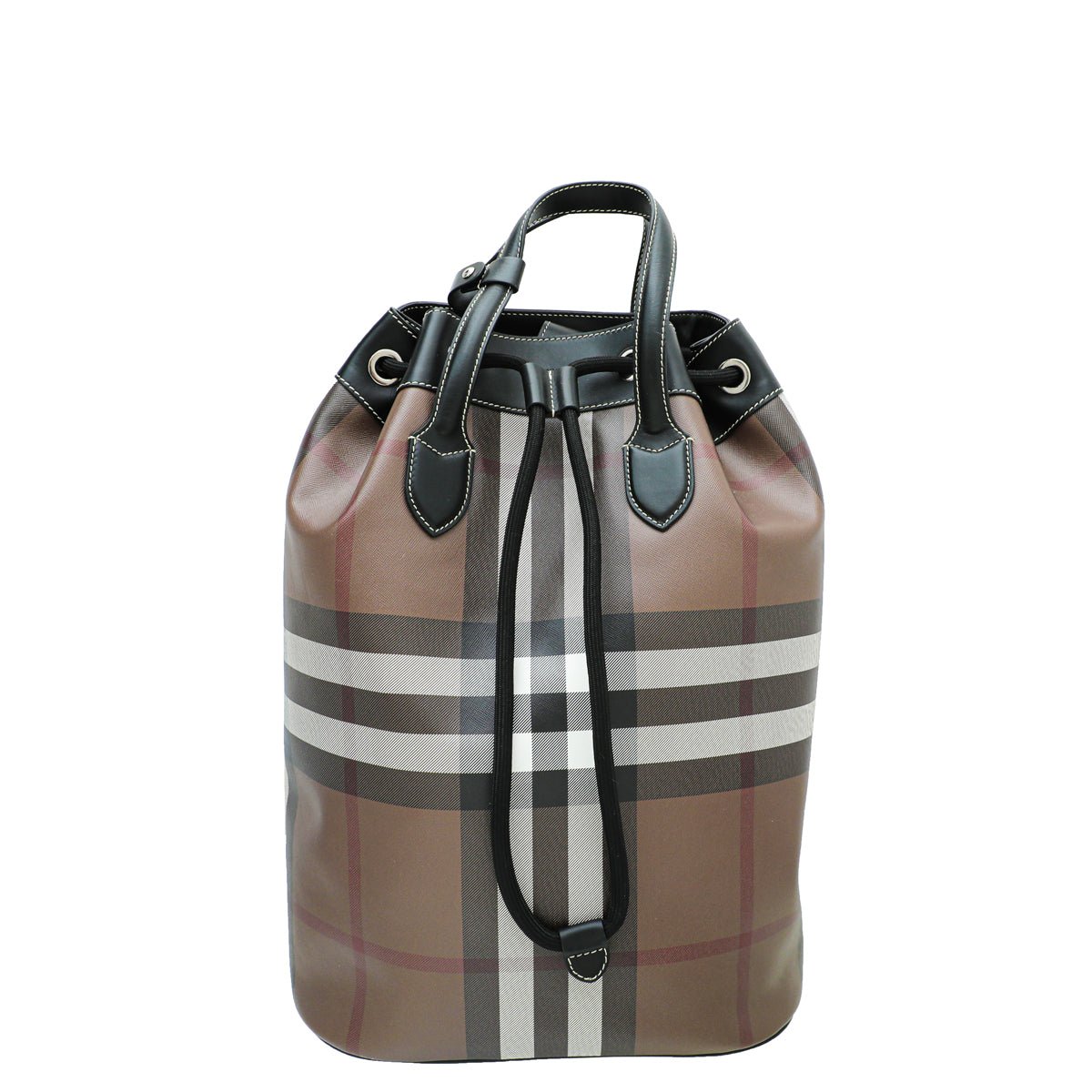 Burberry Bicolor Drawstring Backpack