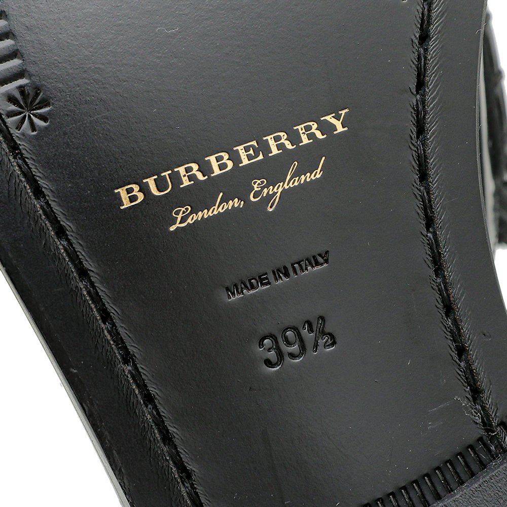 Burberry Bicolor Eng Icons Fringes Beckshill Slide 39.5