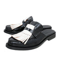 Burberry Bicolor Eng Icons Fringes Beckshill Slide 39.5