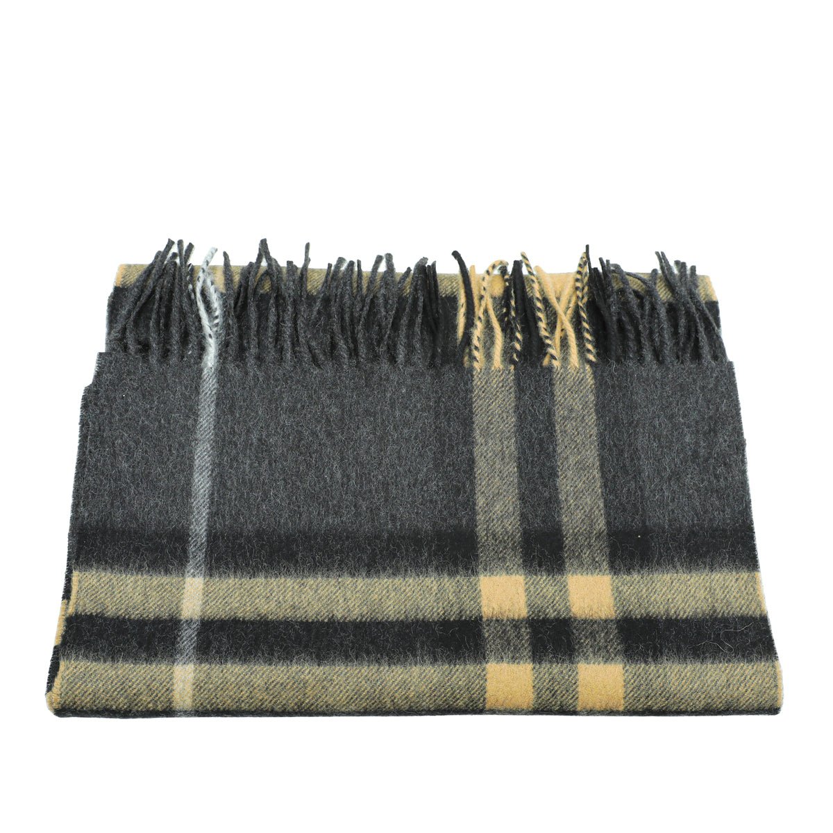 Burberry Bicolor Giant Check Cashmere Scarf