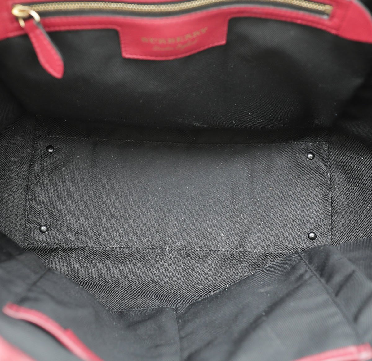 Burberry Bicolor Haymarket Canterbury Tote Medium Bag