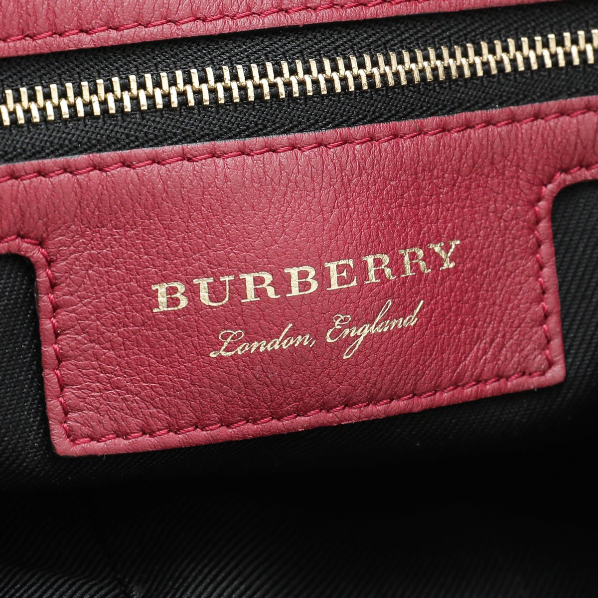 Burberry Bicolor Haymarket Canterbury Tote Medium Bag