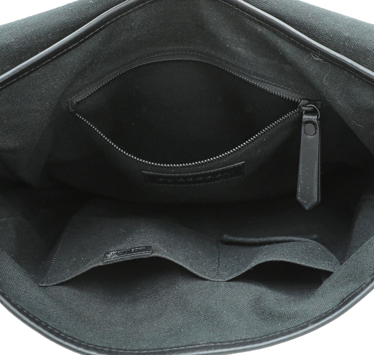 Burberry Bicolor Haymarket Messenger Bag