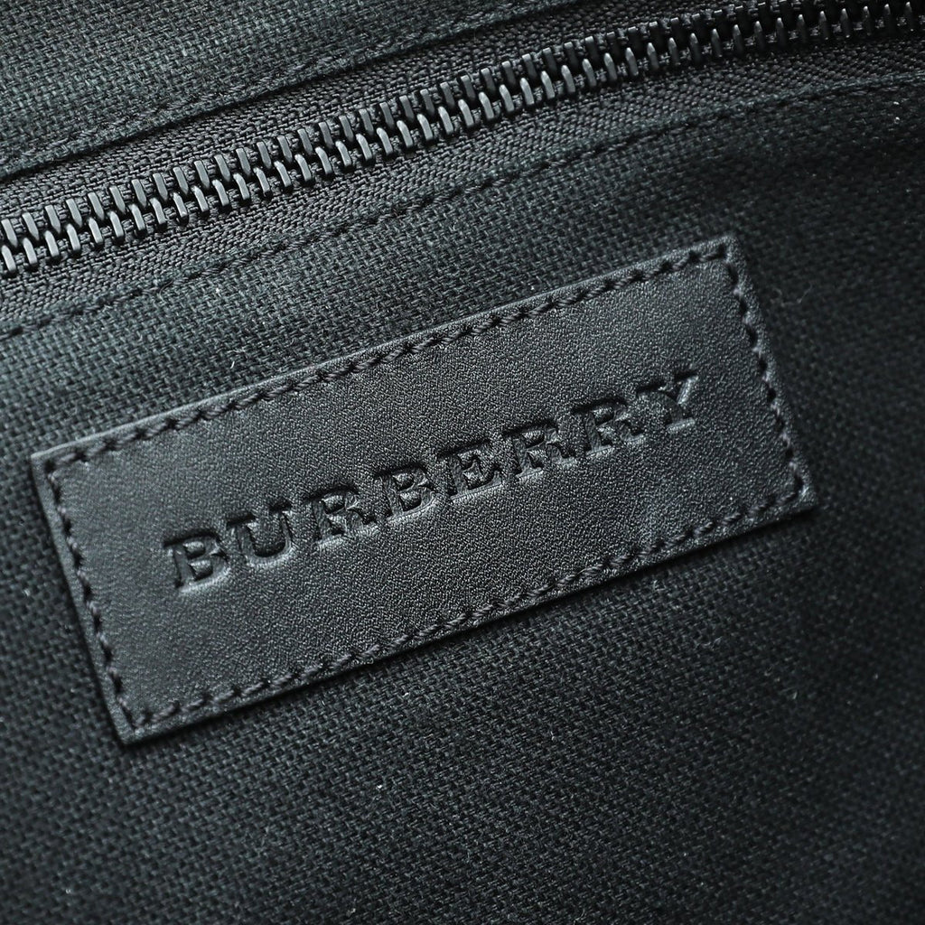 Burberry Bicolor Haymarket Messenger Bag