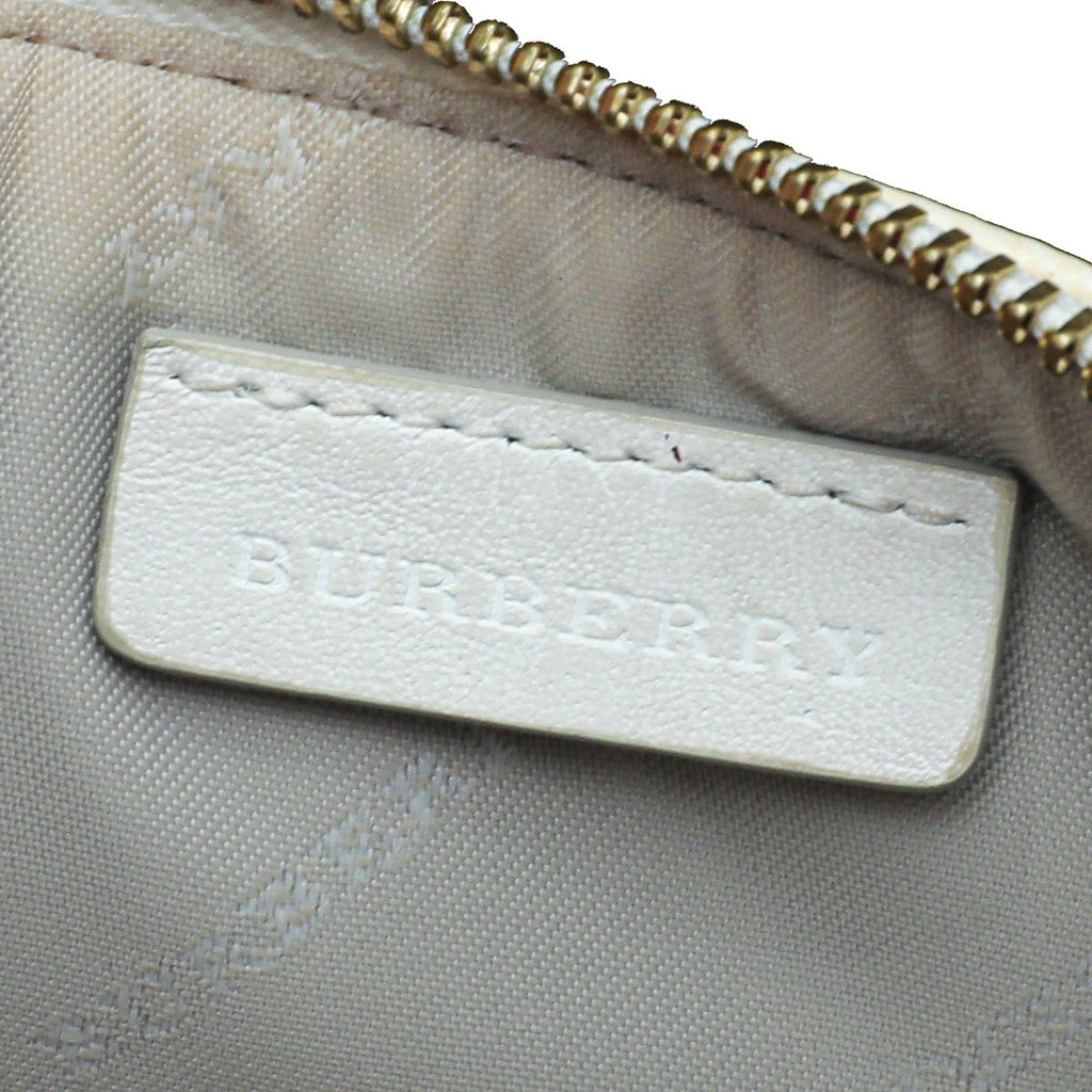 Burberry Bicolor Haymarket Peyton Crossbody Bag