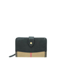 Burberry Bicolor House Check French Wallet