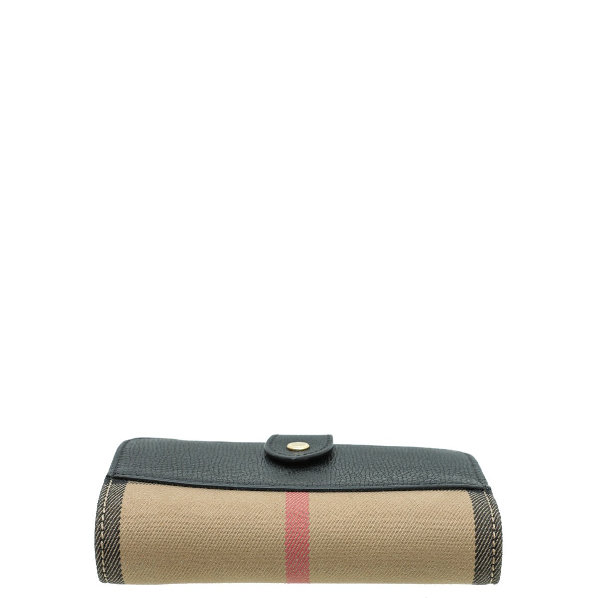 Burberry Bicolor House Check French Wallet