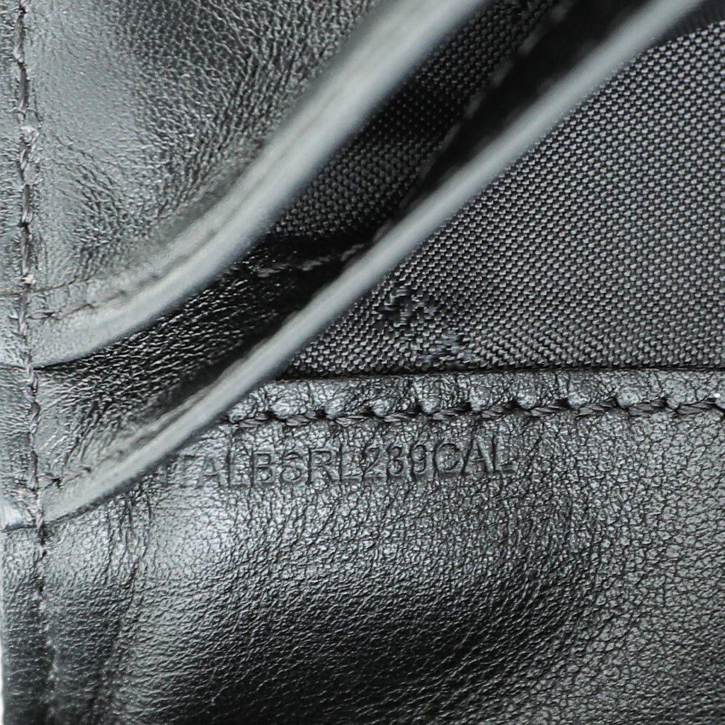 Burberry Bicolor House Check French Wallet
