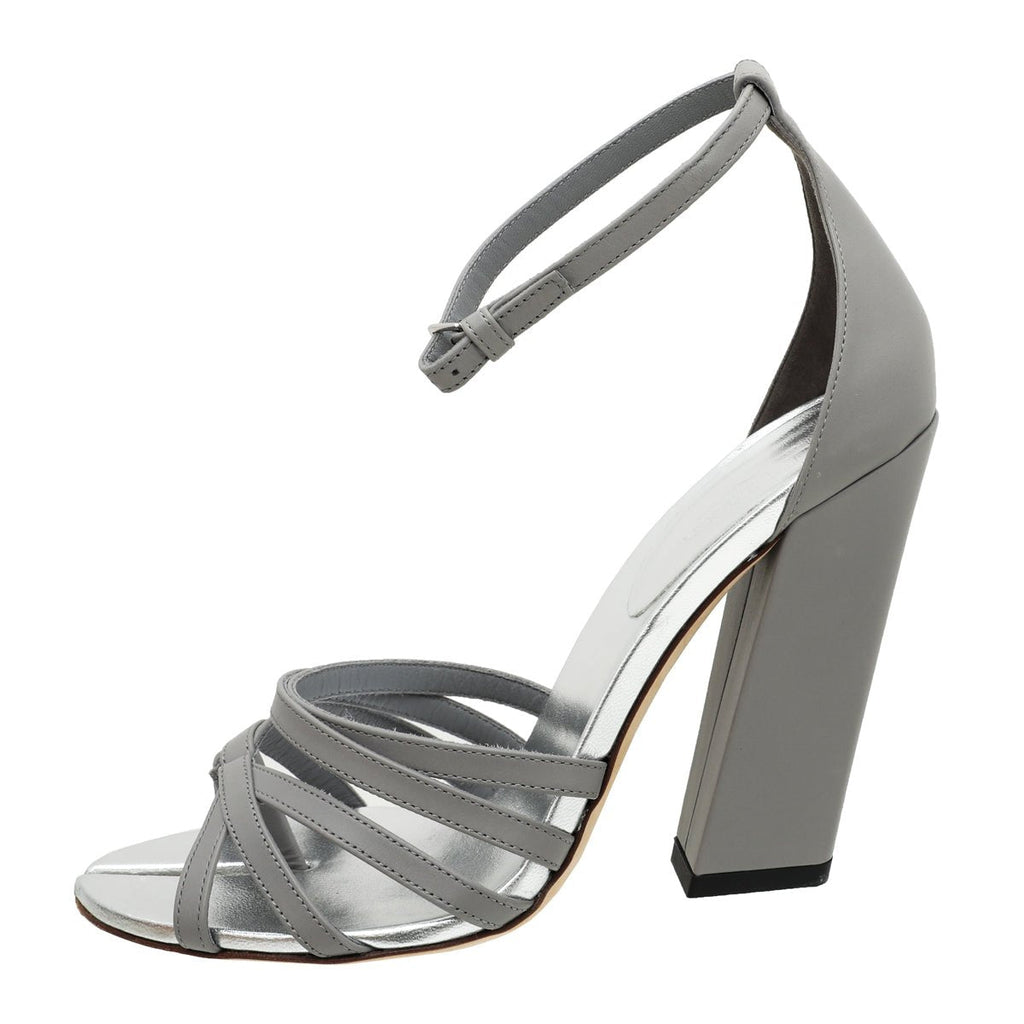 Burberry Bicolor Hove Thong Split-Toe Sandals 38