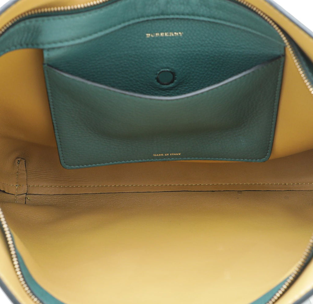 Burberry Bicolor Large Clutch