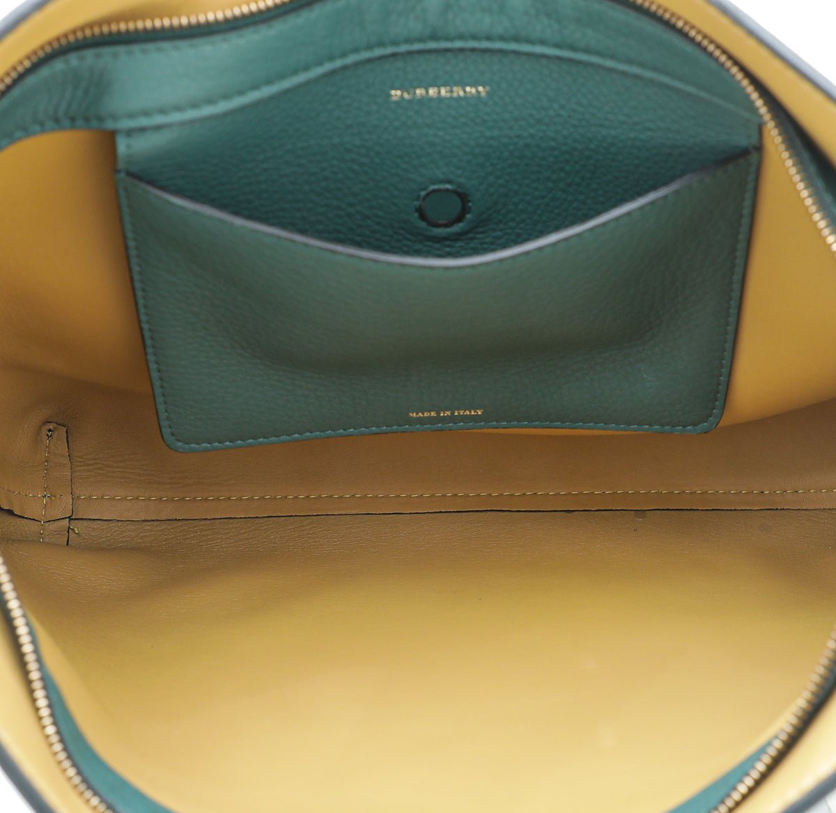 Burberry Bicolor Large Clutch