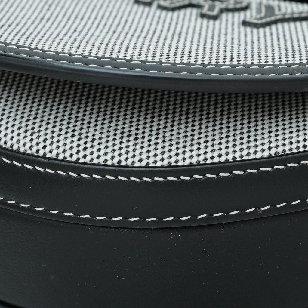 Burberry Bicolor Logo Olympia Small Bag