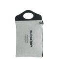 Burberry Bicolor Logo Pocket Handle Pouch