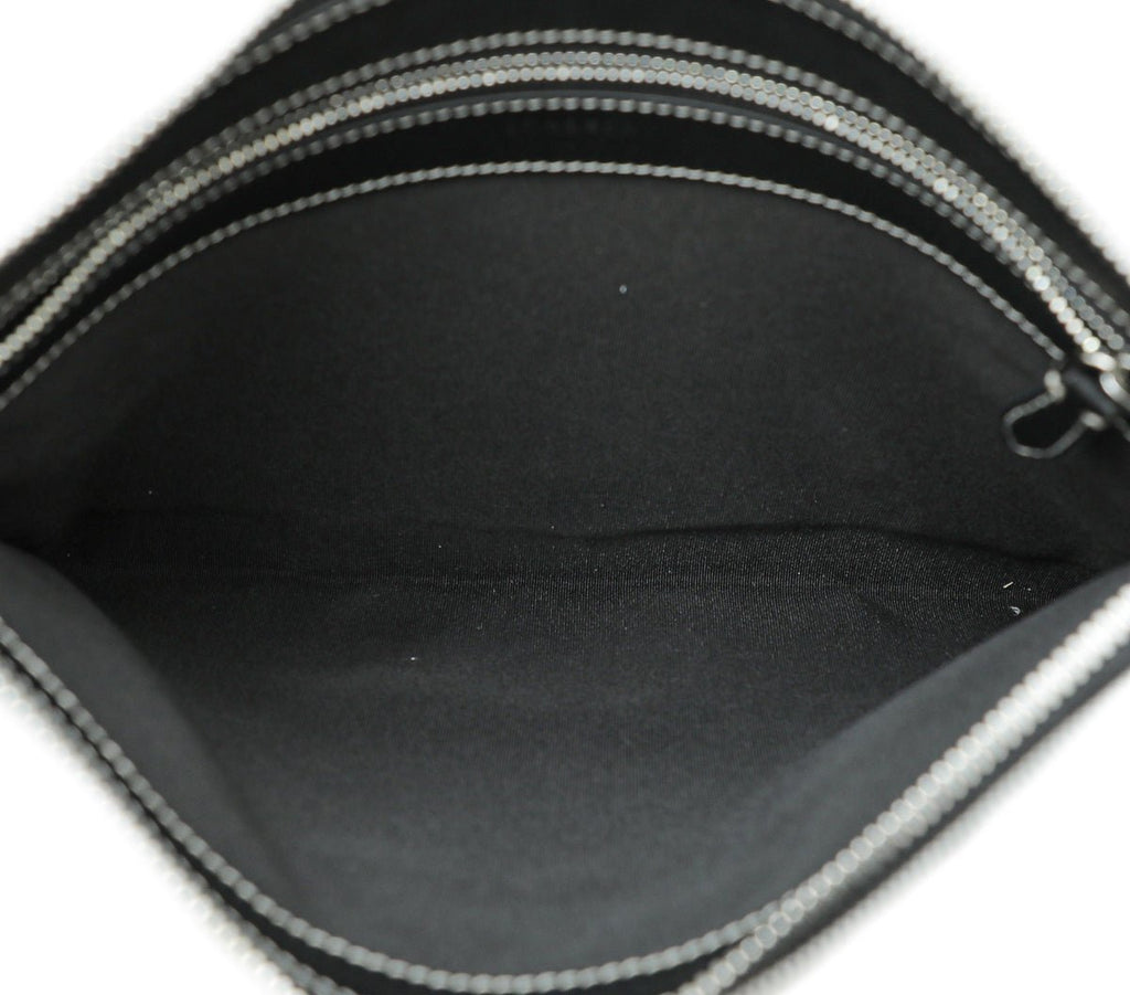 Burberry Bicolor Logo Pocket Handle Pouch