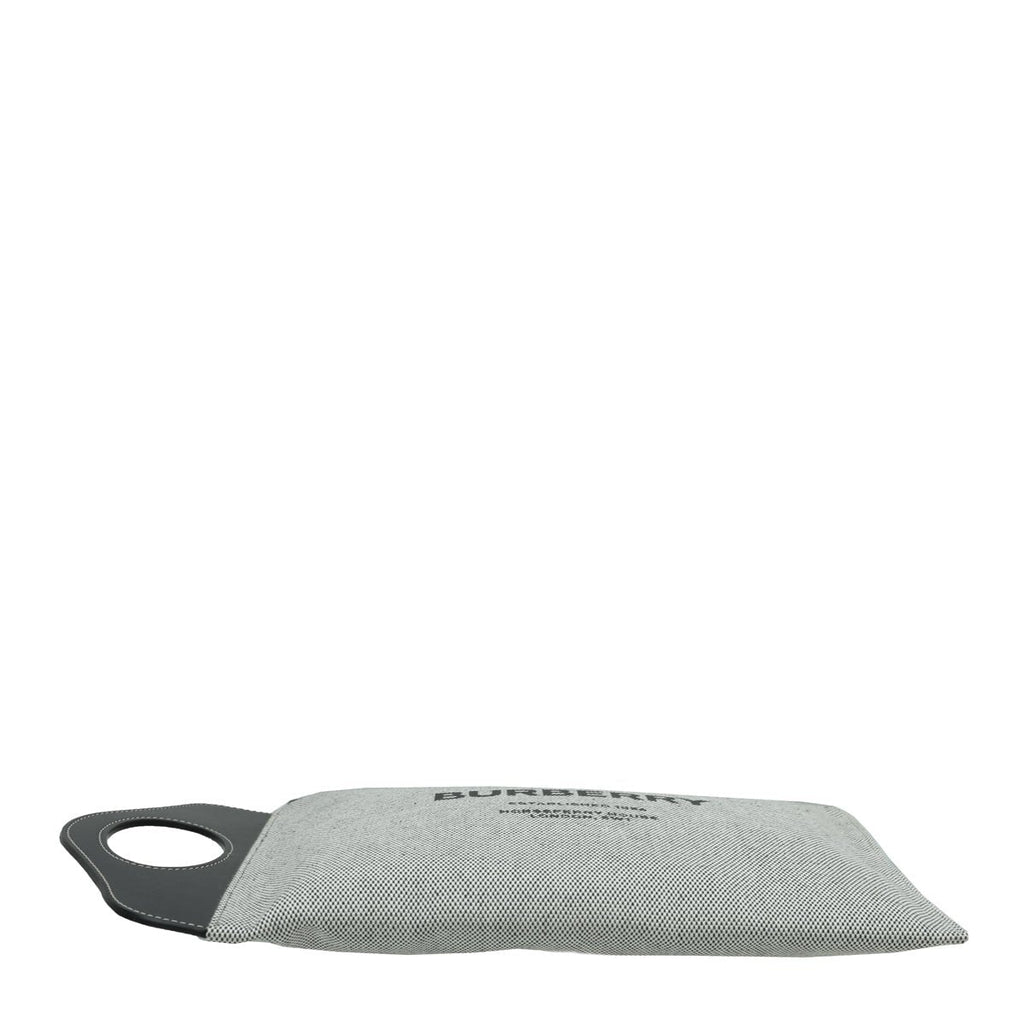 Burberry Bicolor Logo Pocket Handle Pouch