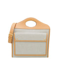 Burberry Bicolor Pocket Bag