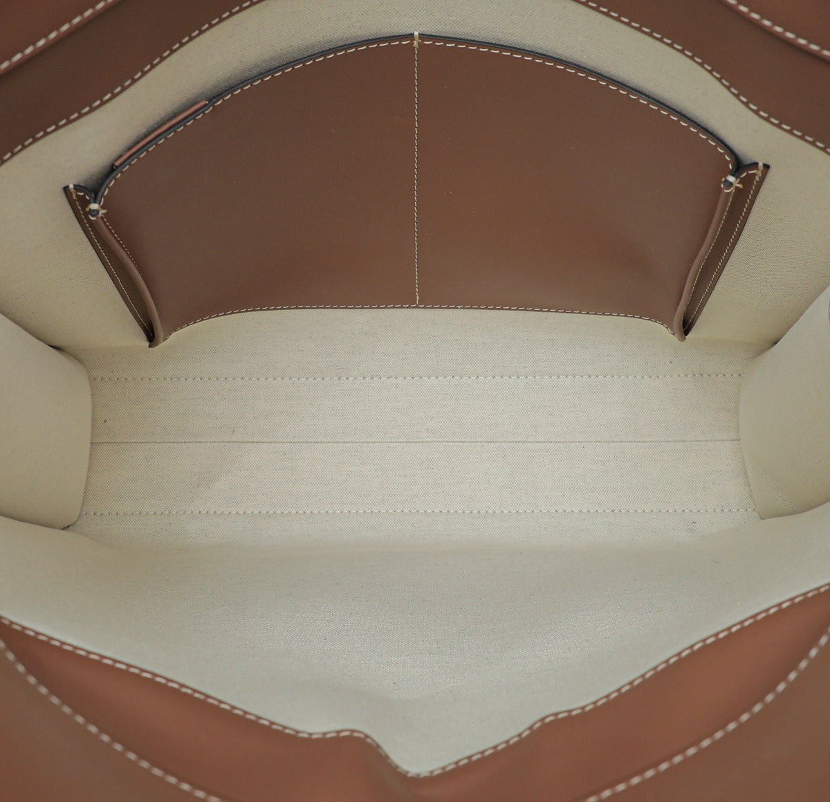 Burberry Bicolor Pocket Tote Medium Bag